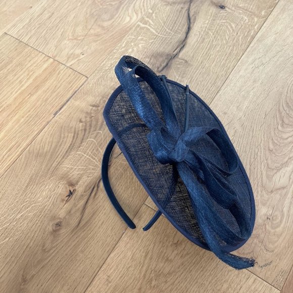 Marks & Spencer Accessories Marks Spencer Navy Fascinator Headpiece Poshmark